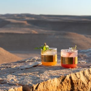 כוס זכוכית עם חבק מפליז / סט כוסות