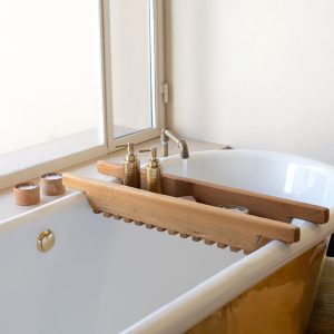 Teak Wood Spa Bath Tray
